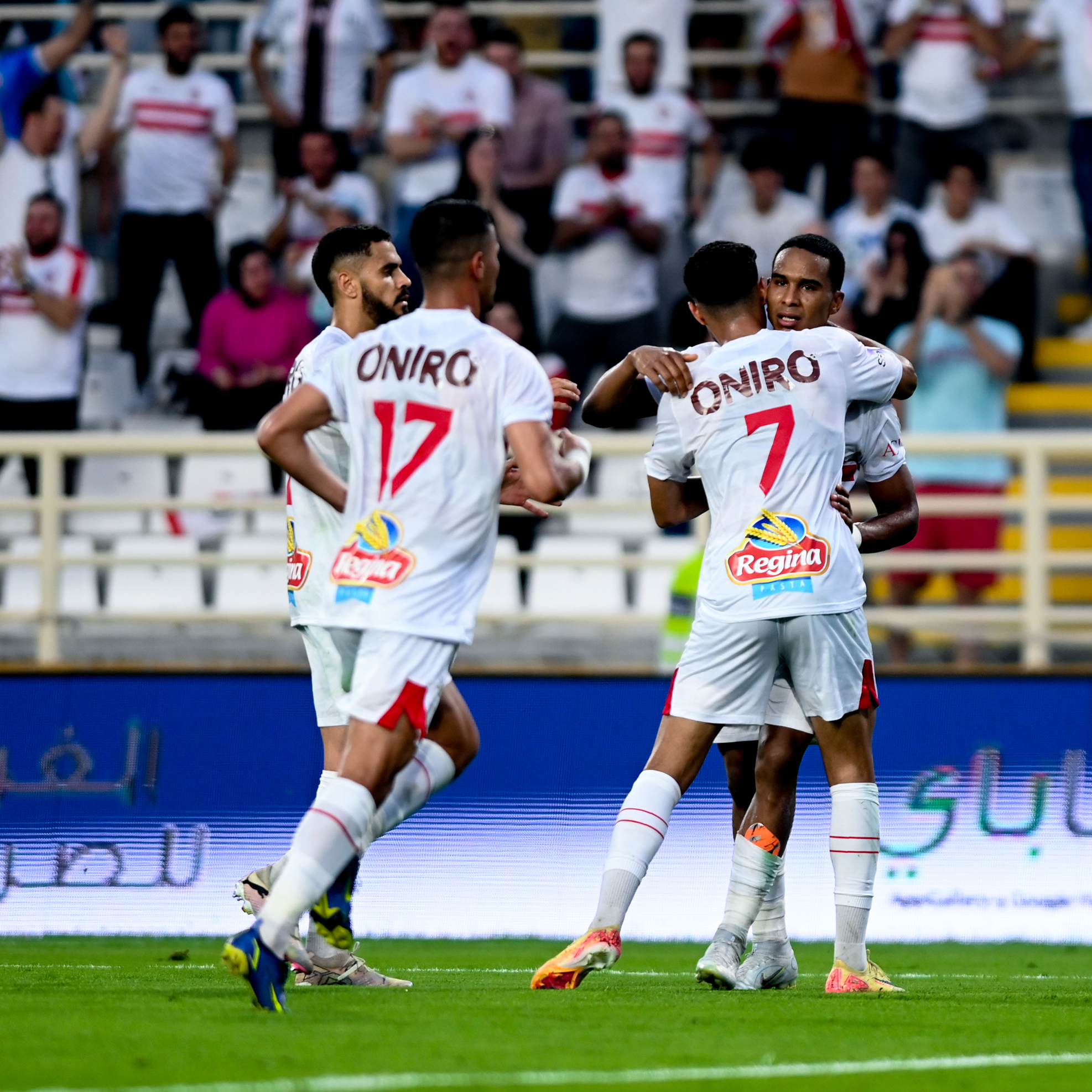 أبرز لقطات مباراة الزمالك وبيراميدز في كأس السوبر المصري