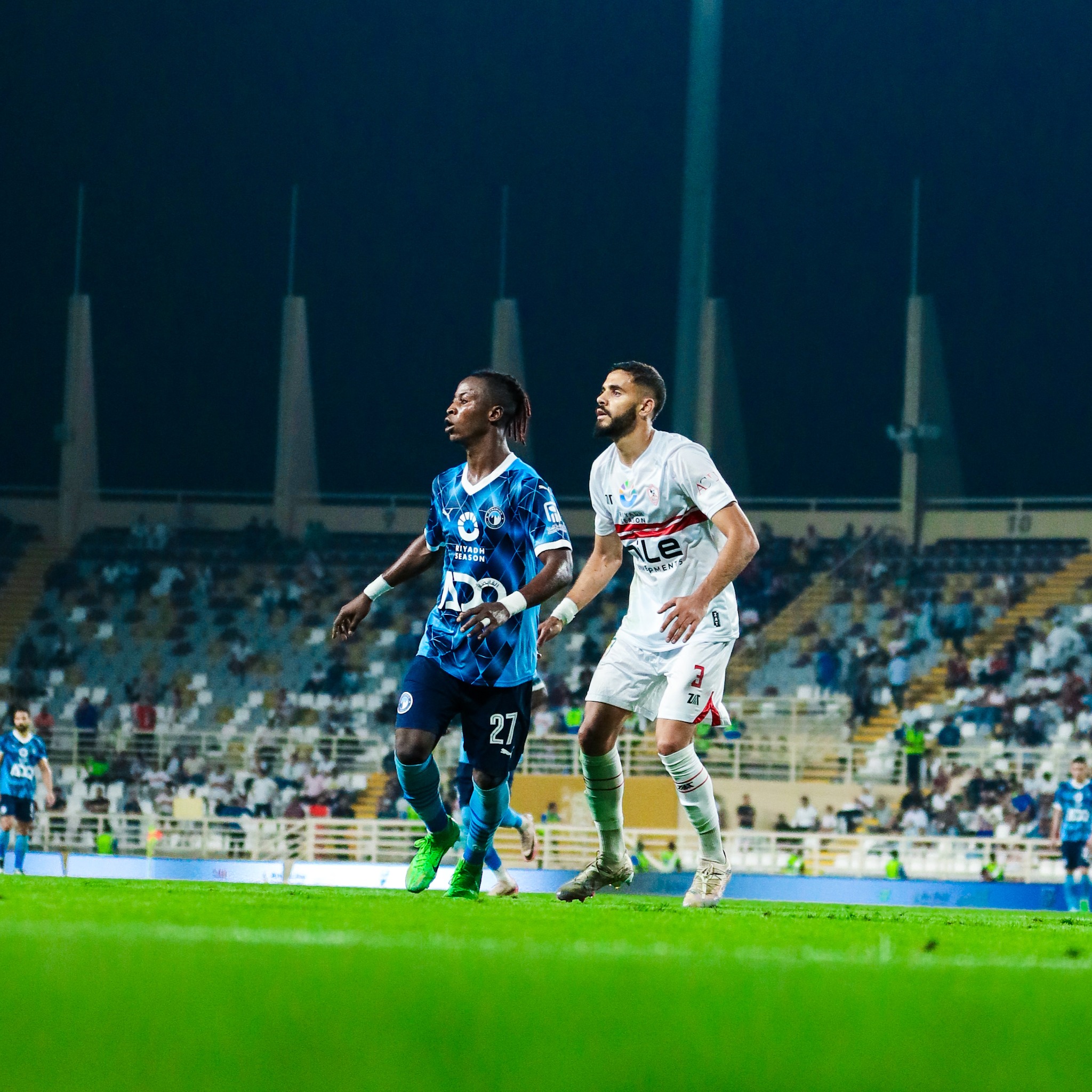 أبرز لقطات مباراة الزمالك وبيراميدز في كأس السوبر المصري