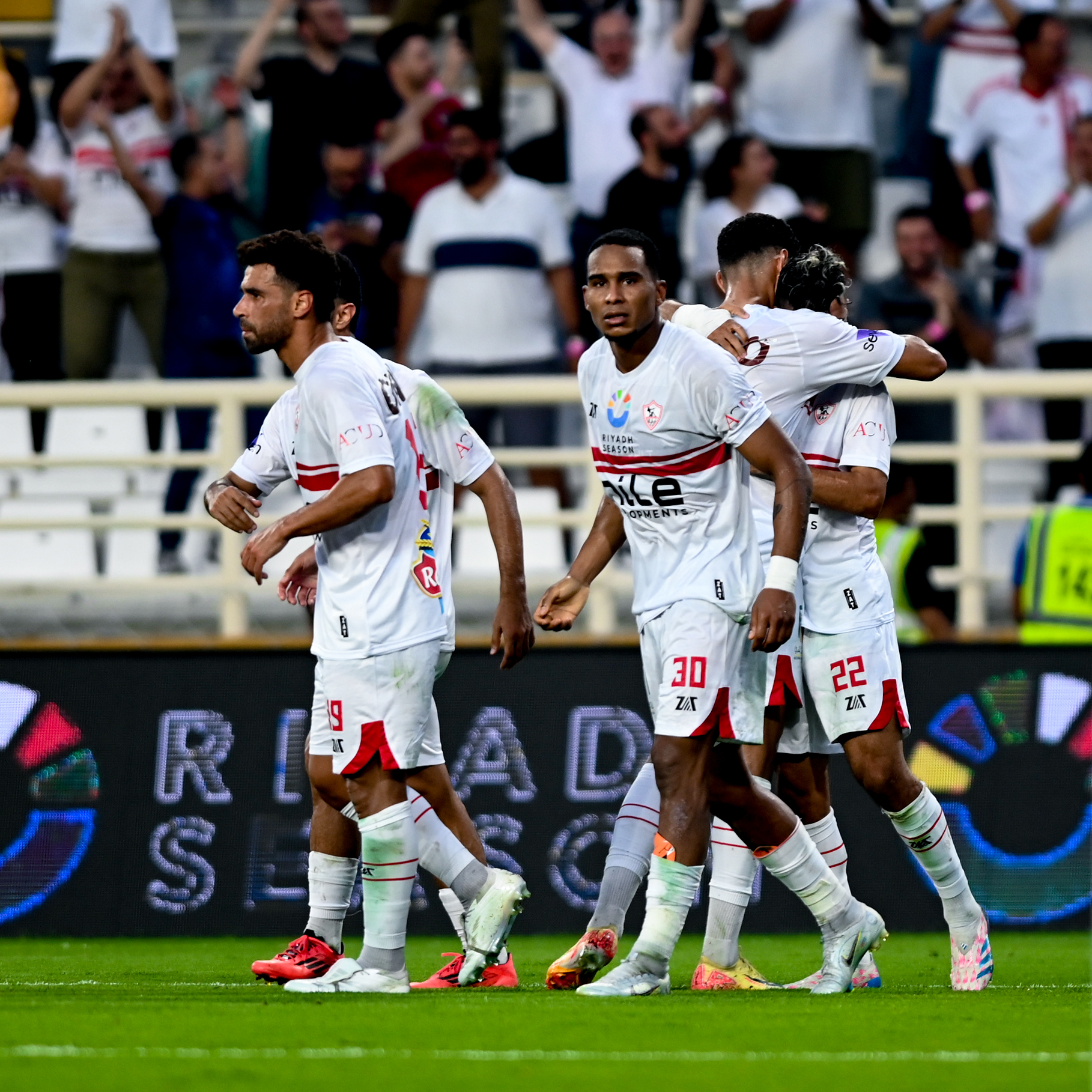 أبرز لقطات مباراة الزمالك وبيراميدز في كأس السوبر المصري