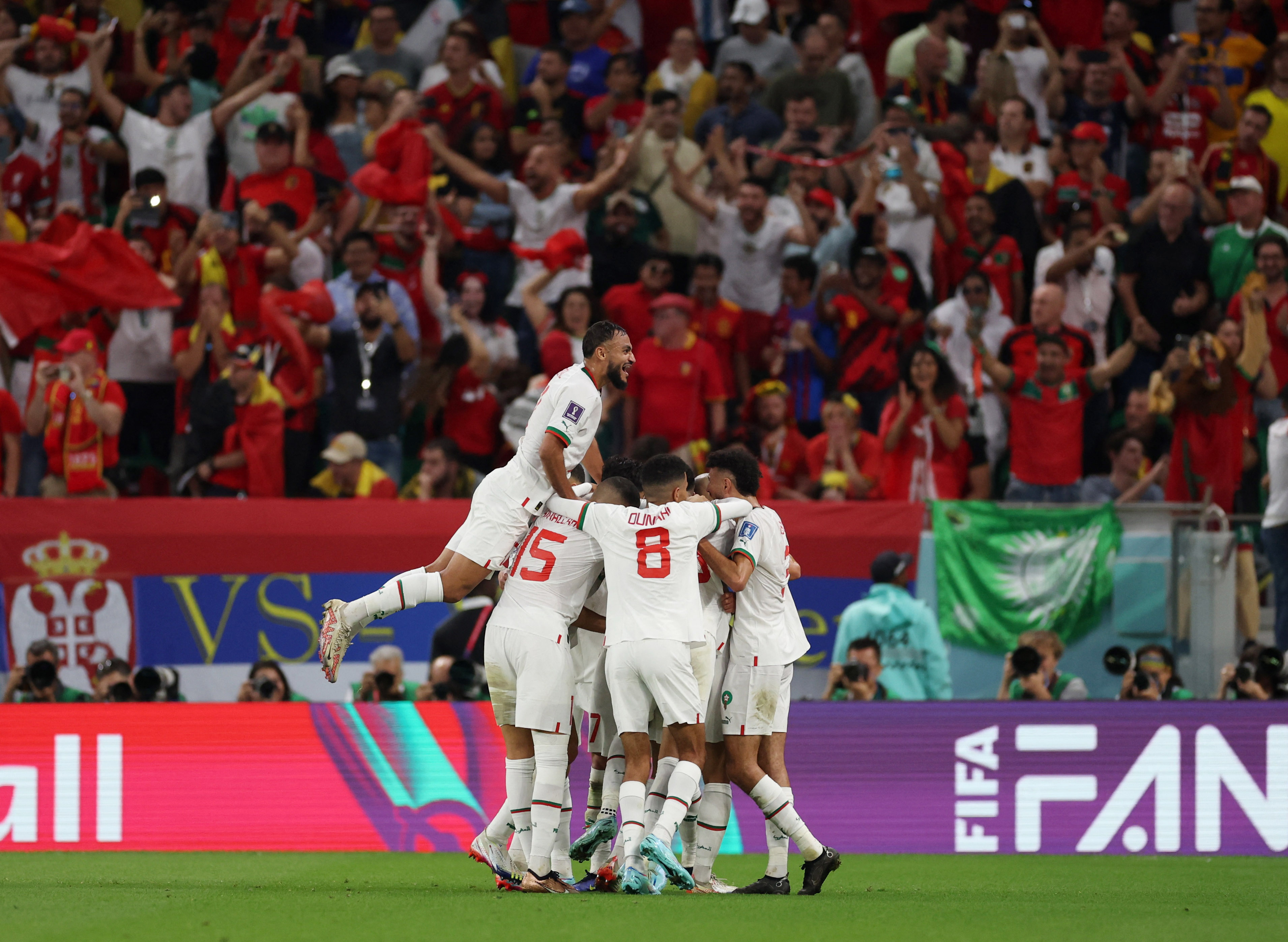 فوز تاريخي لـ المغرب ضد بلجيكا في كأس العالم 2022