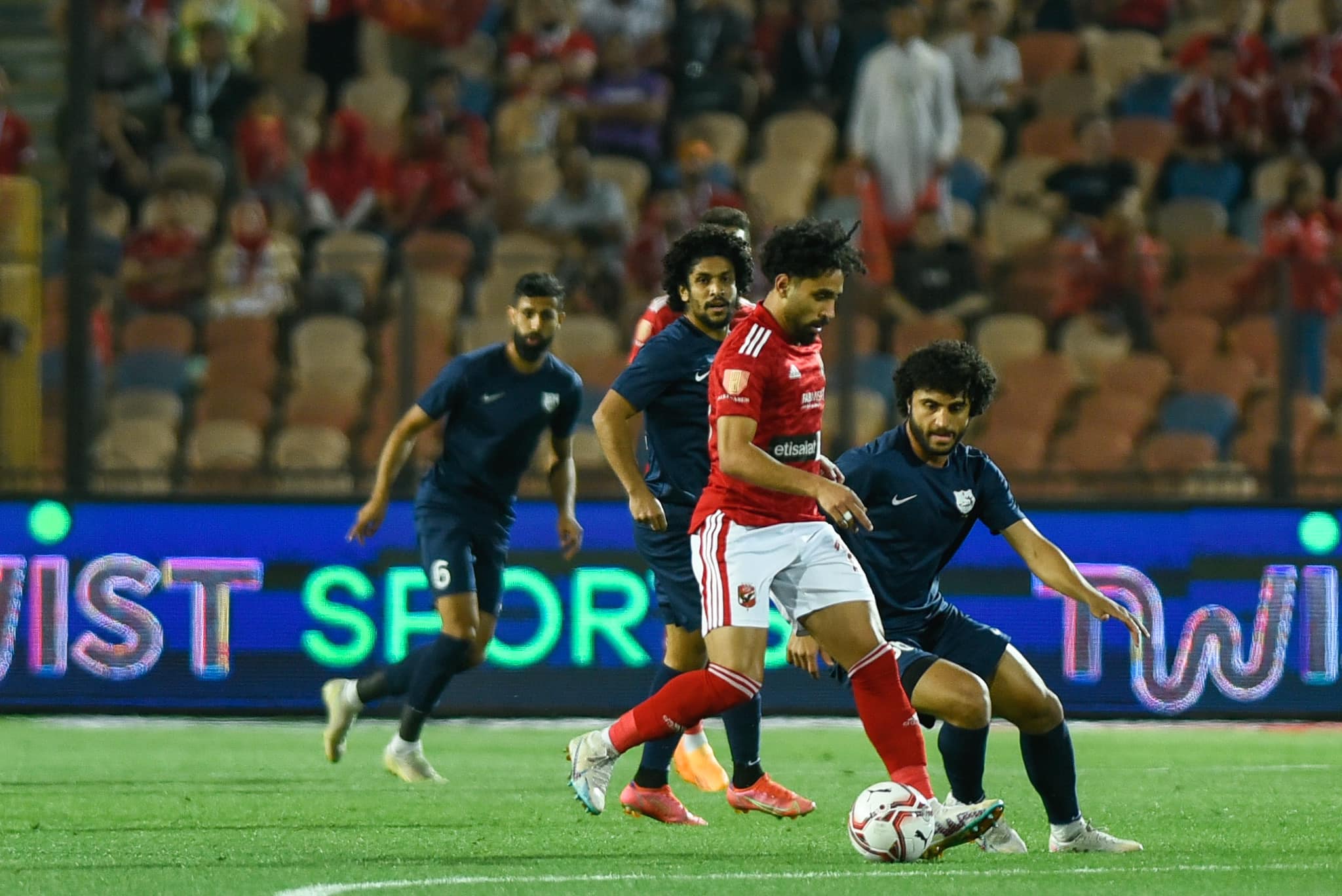 أبرز لقطات مباراة الأهلي وإنبي في الدوري المصري