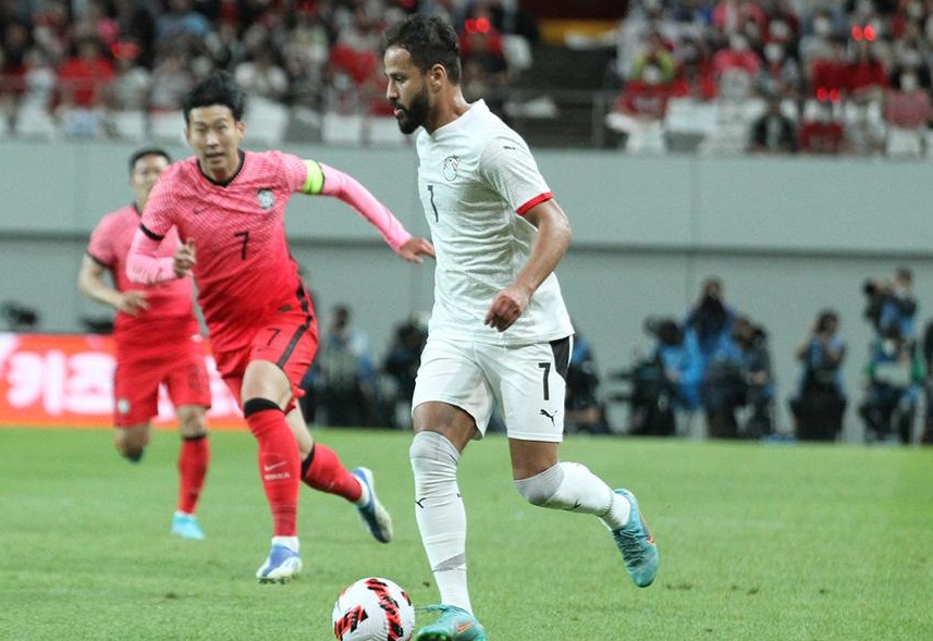 منتخب كوريا الجنوبية يفوز على منتخب مصر بأربعة أهداف وديا