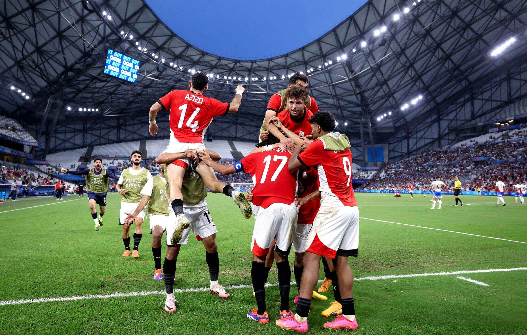 أبرز لقطات فوز مصر على باراجواي في أولمبياد باريس