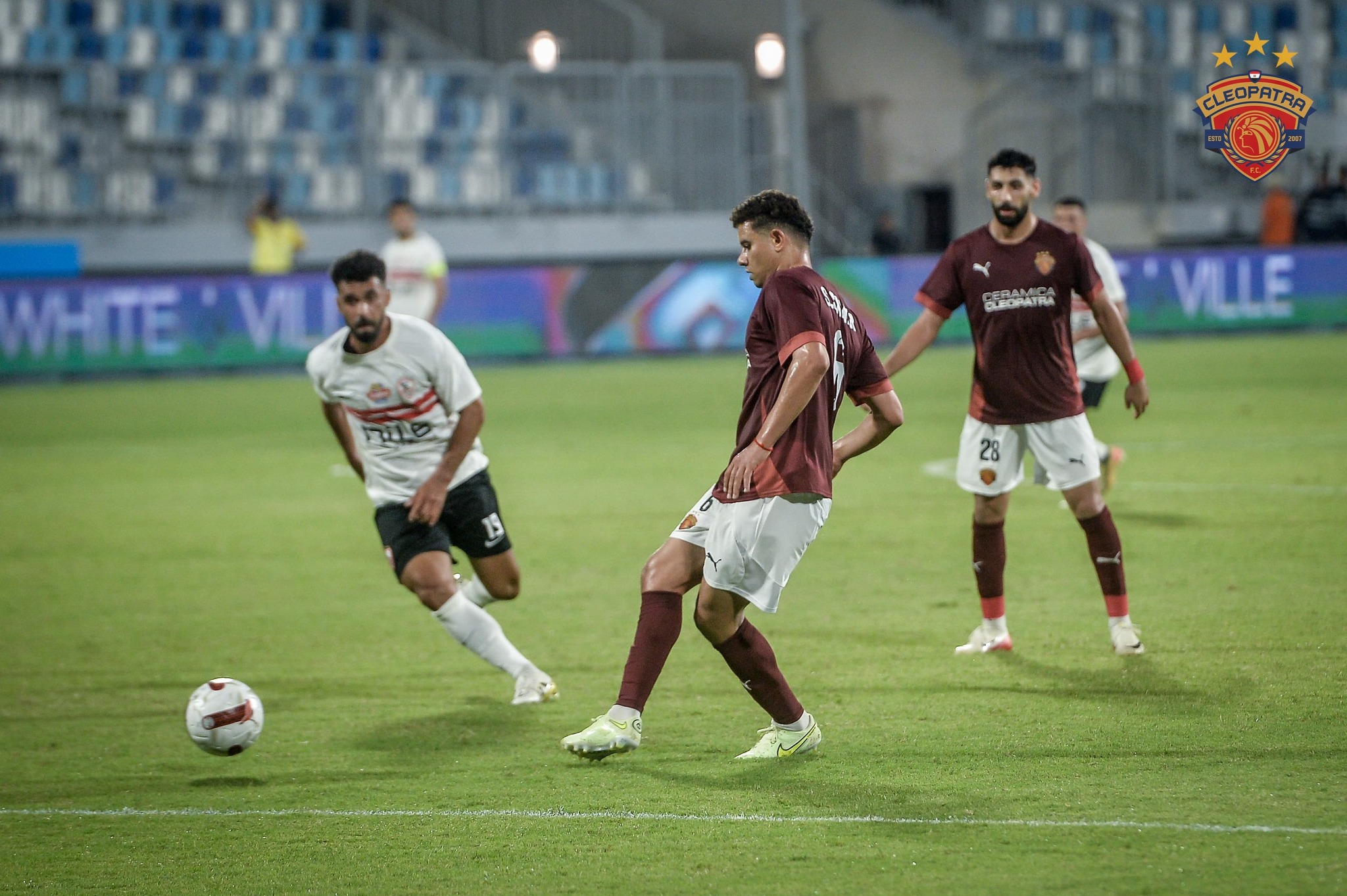 لقطات من فوز الزمالك على سيراميكا كليوباترا في الجولة الأولى بدوري نايل
