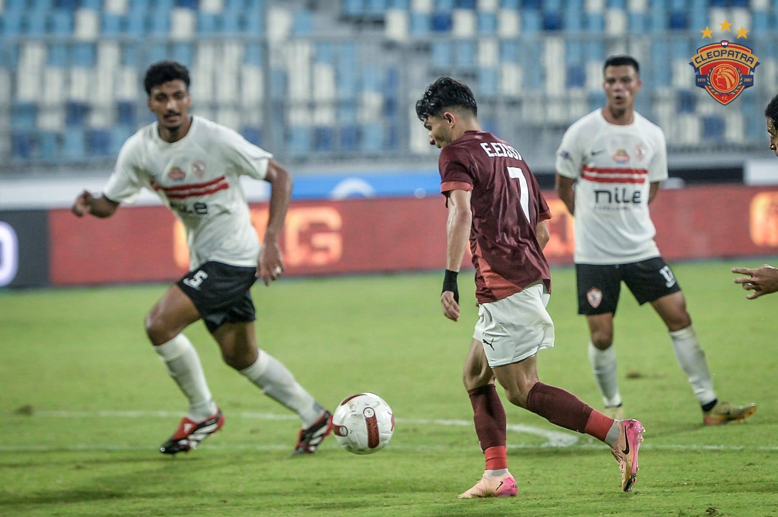 لقطات من فوز الزمالك على سيراميكا كليوباترا في الجولة الأولى بدوري نايل