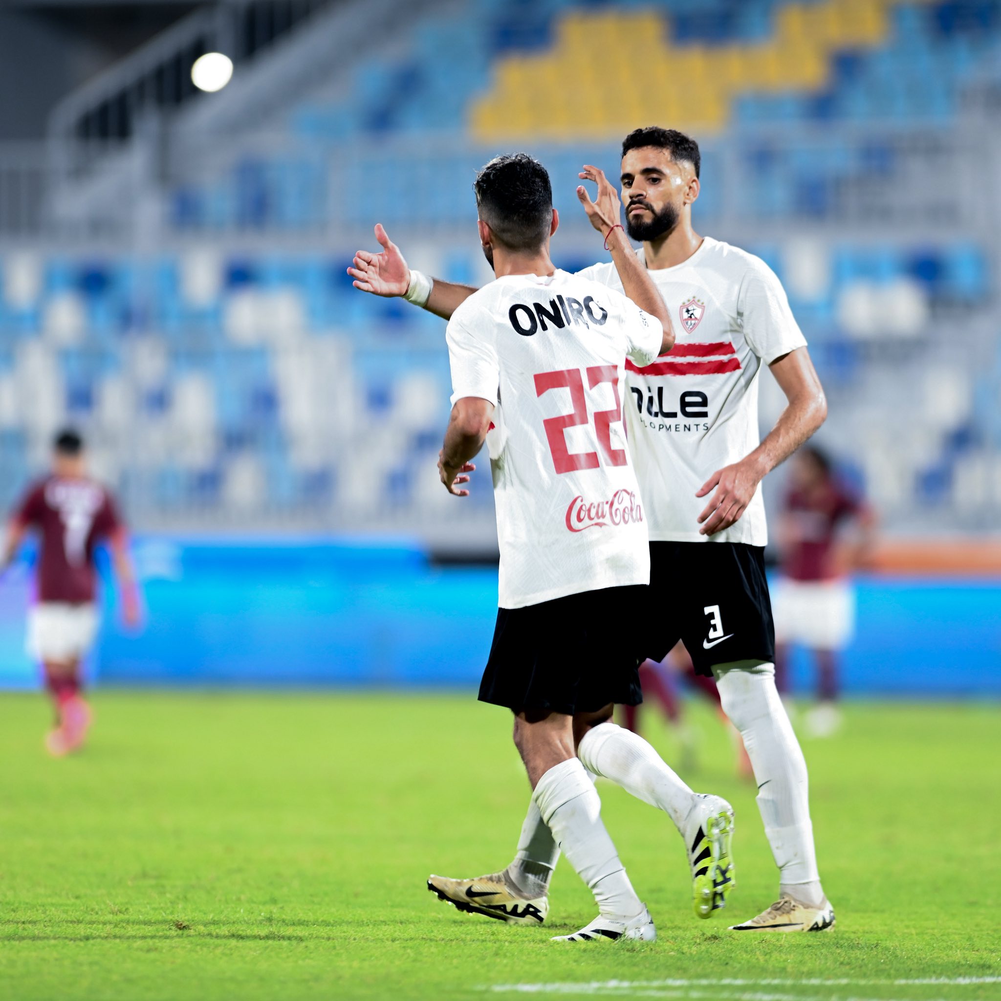 لقطات من فوز الزمالك على سيراميكا كليوباترا في الجولة الأولى بدوري نايل