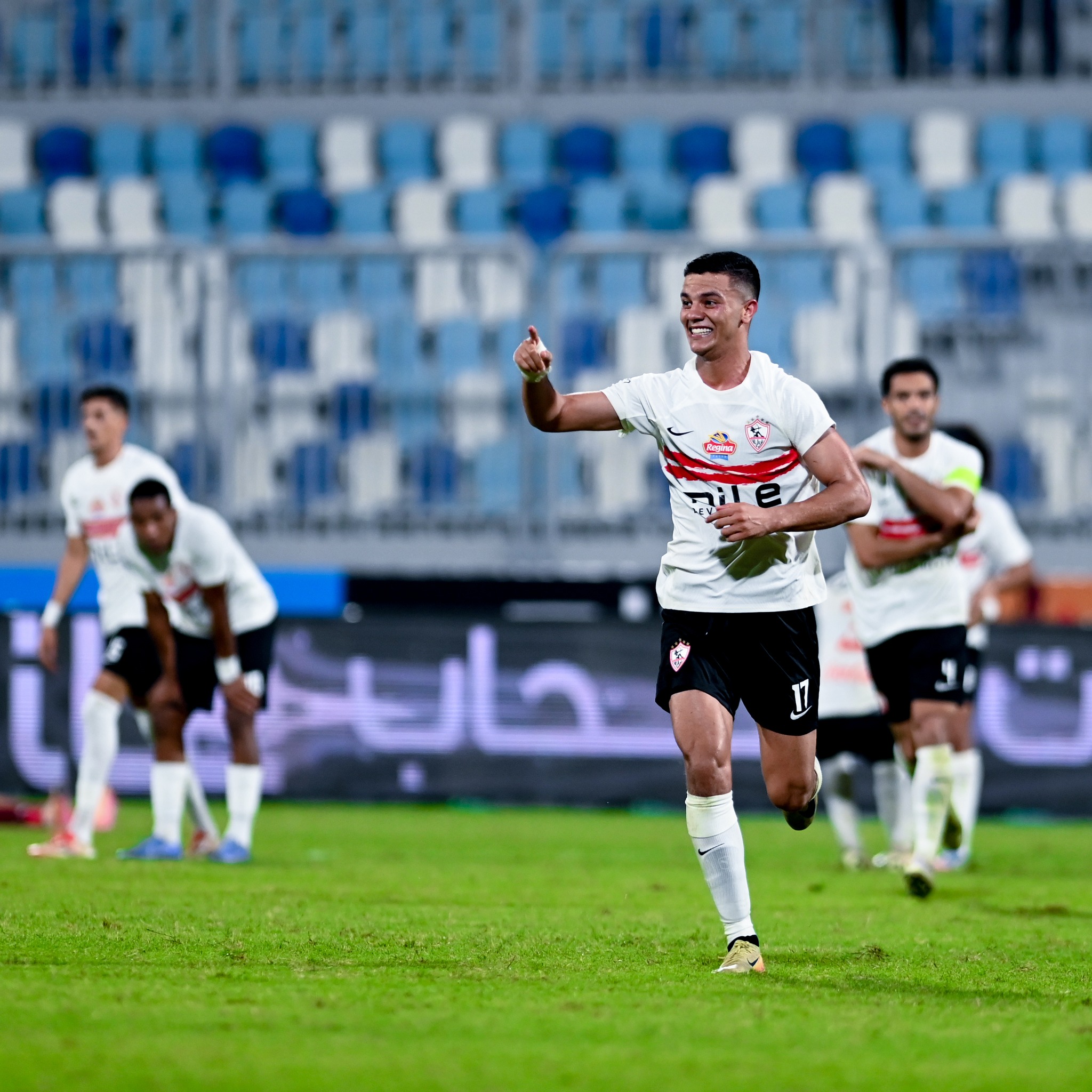 لقطات من فوز الزمالك على سيراميكا كليوباترا في الجولة الأولى بدوري نايل