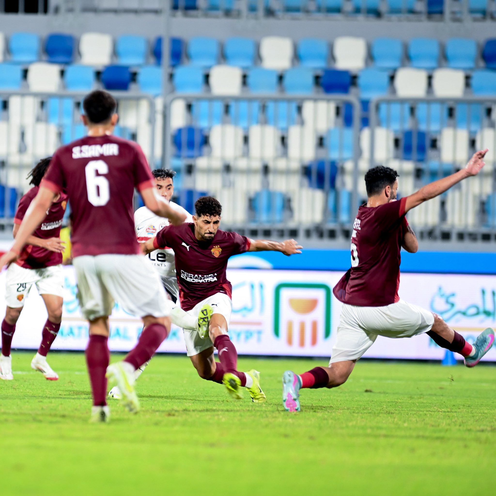 لقطات من فوز الزمالك على سيراميكا كليوباترا في الجولة الأولى بدوري نايل