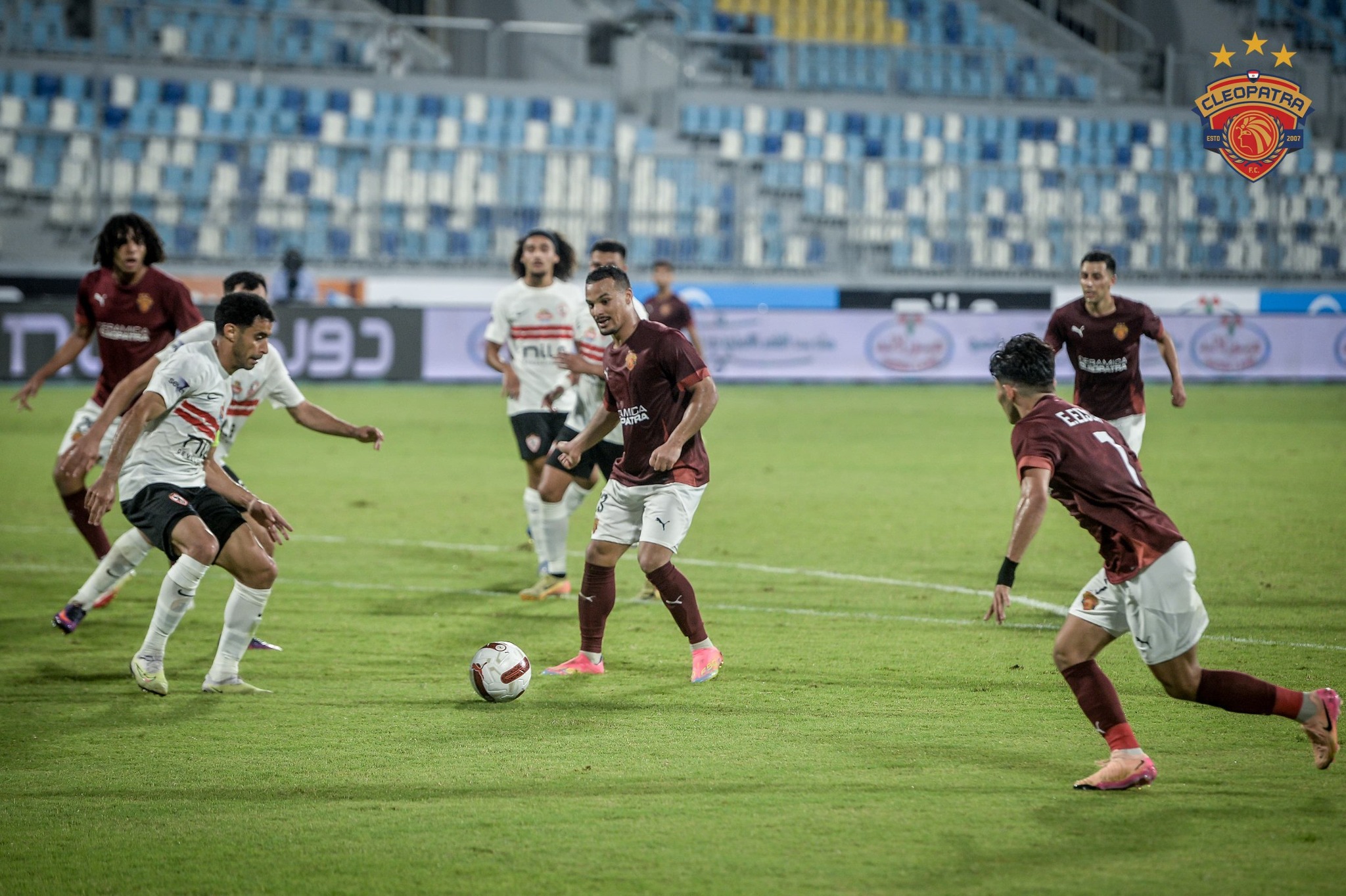 لقطات من فوز الزمالك على سيراميكا كليوباترا في الجولة الأولى بدوري نايل
