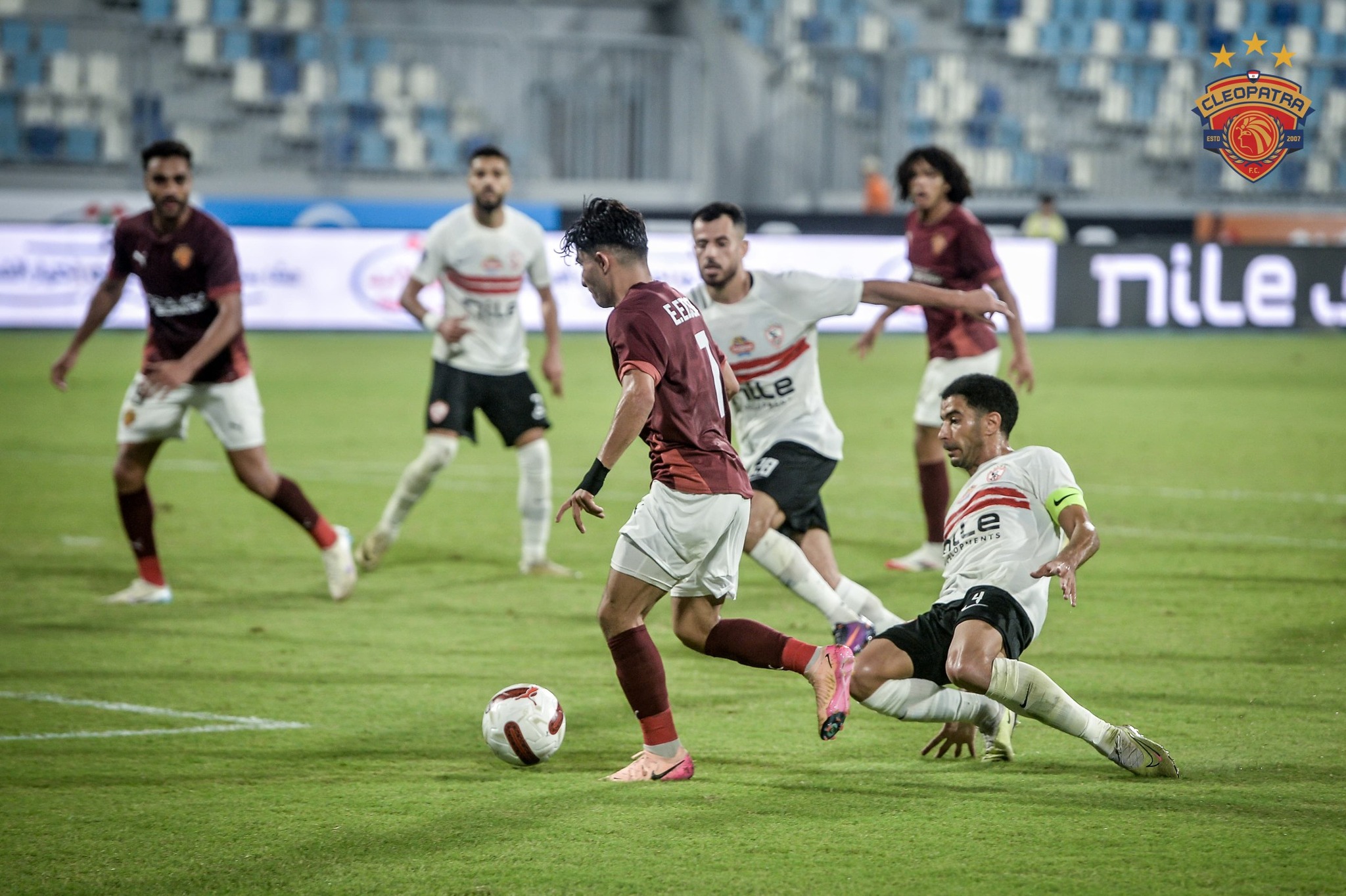 لقطات من فوز الزمالك على سيراميكا كليوباترا في الجولة الأولى بدوري نايل