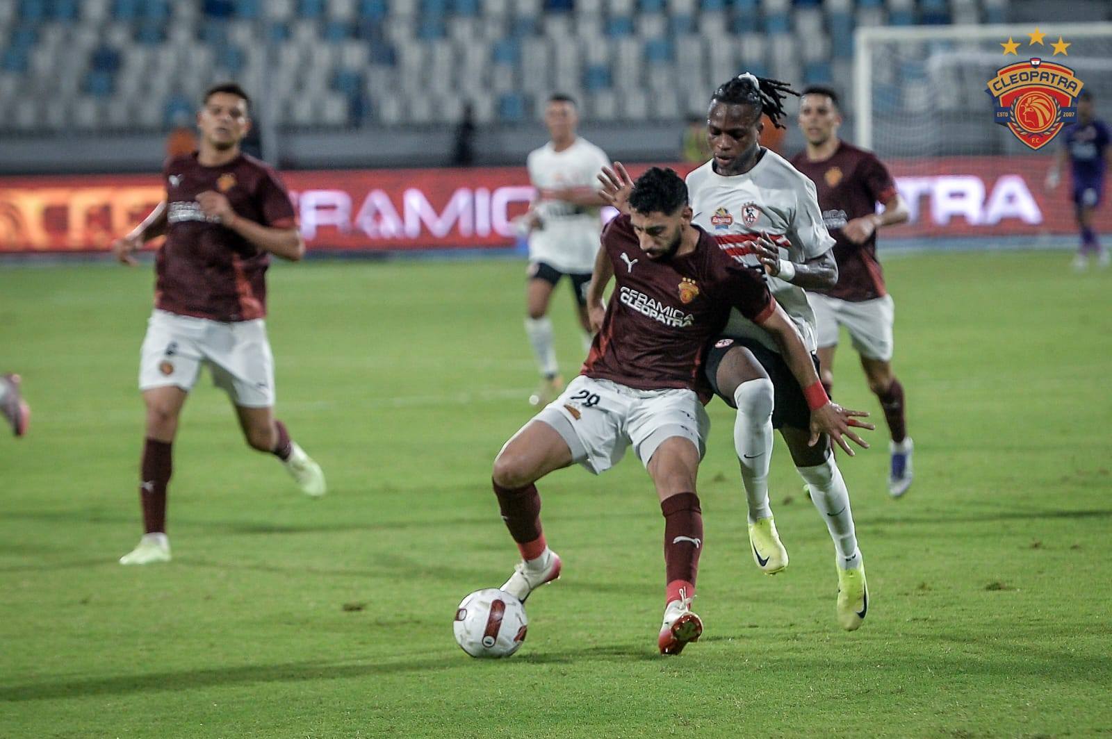 لقطات من فوز الزمالك على سيراميكا كليوباترا في الجولة الأولى بدوري نايل