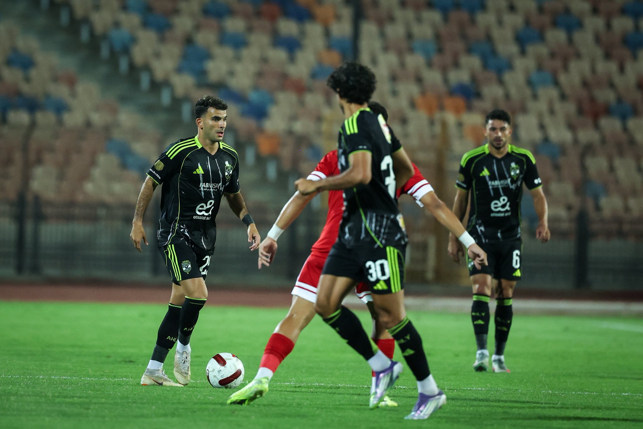 لقطات من تعادل الأهلي ومودرن سبورت في الجولة الأولى بدوري نايل