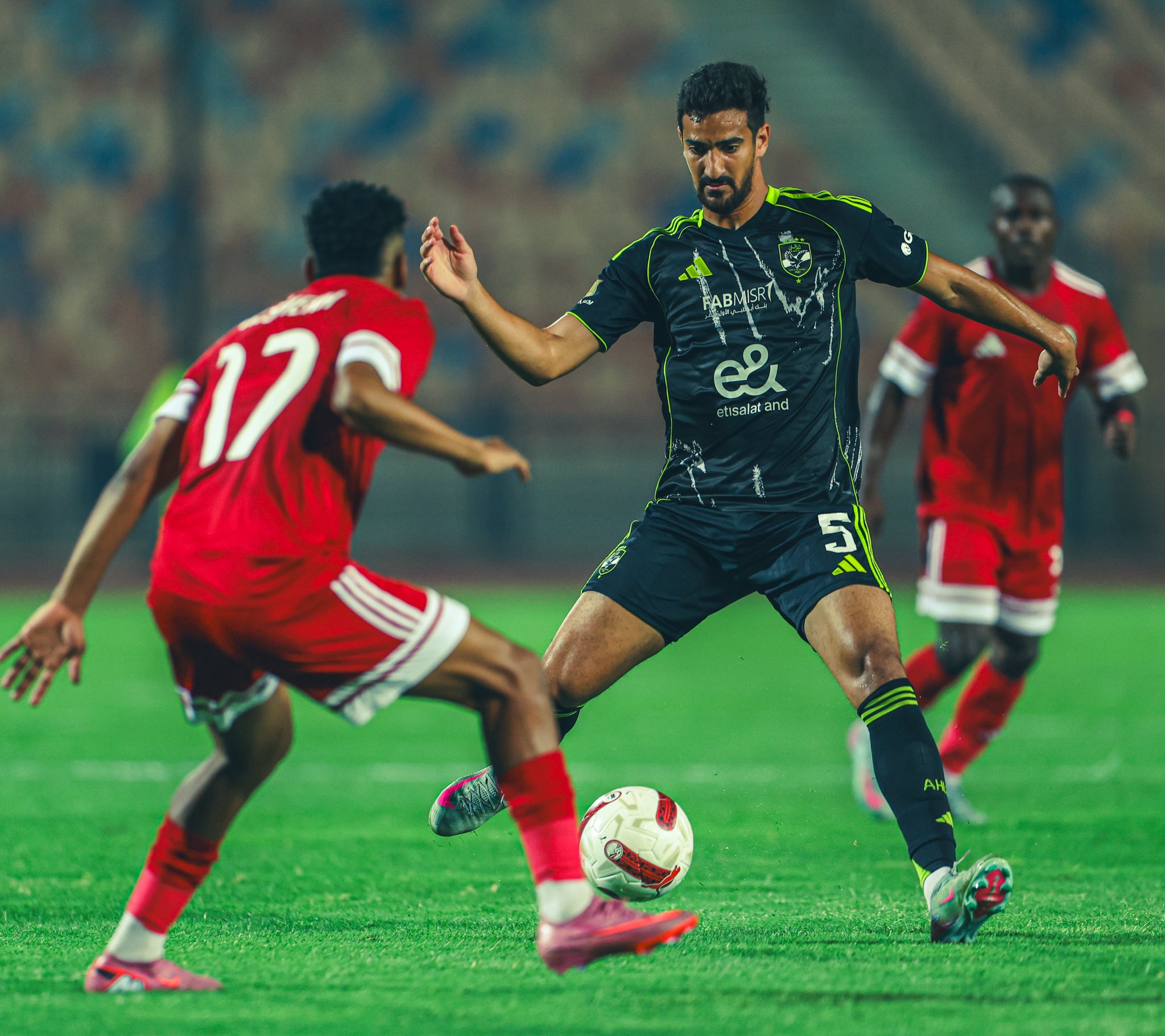 لقطات من تعادل الأهلي ومودرن سبورت في الجولة الأولى بدوري نايل