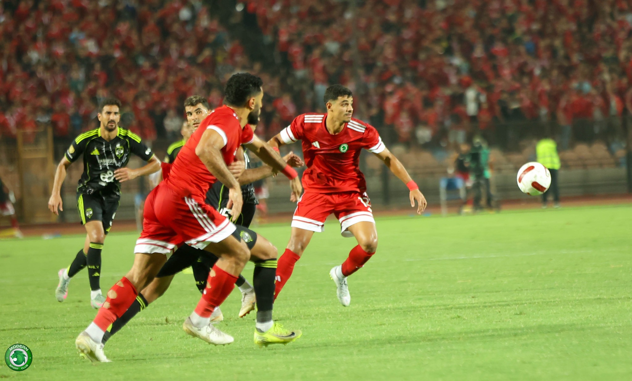 لقطات من تعادل الأهلي ومودرن سبورت في الجولة الأولى بدوري نايل
