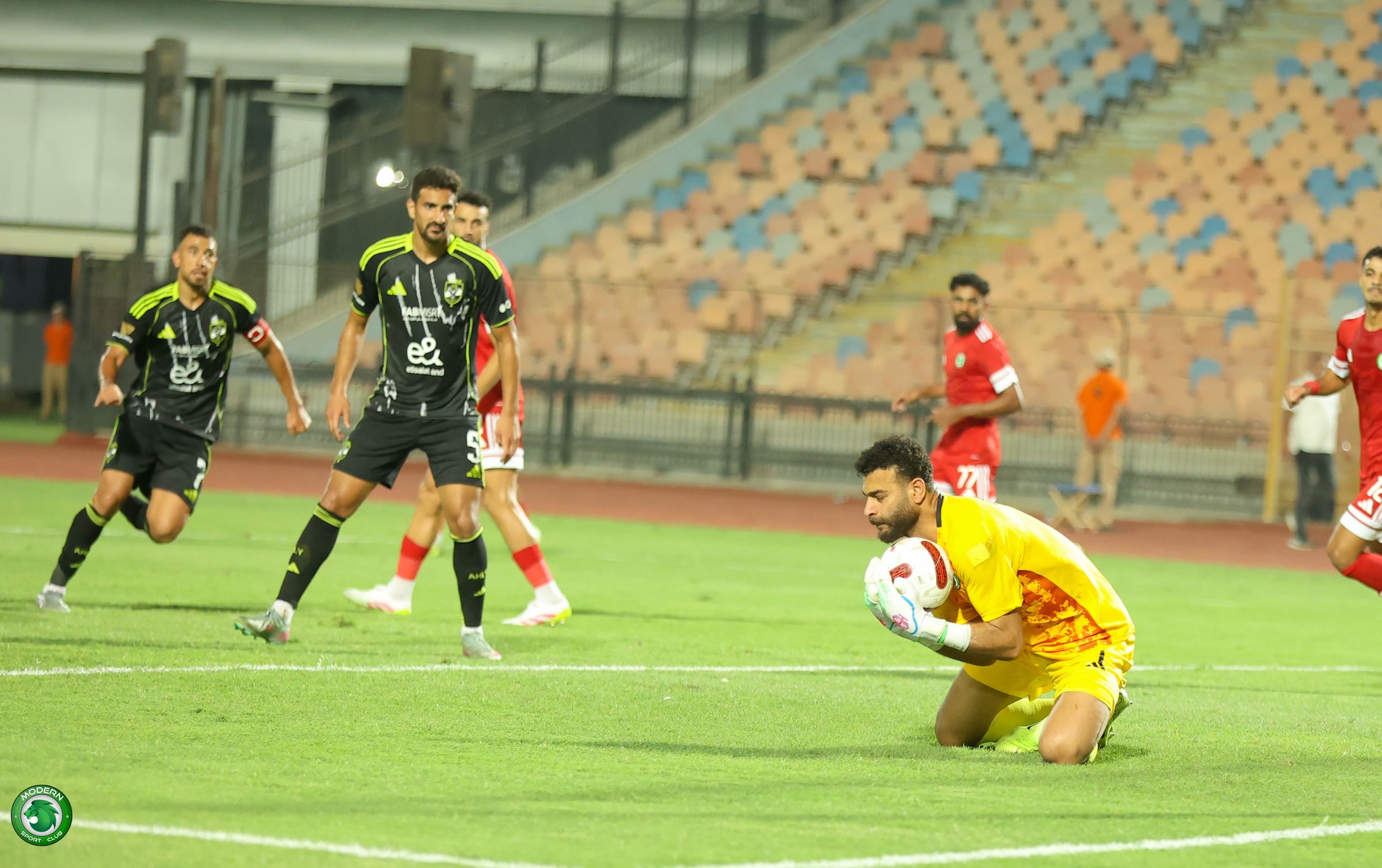 لقطات من تعادل الأهلي ومودرن سبورت في الجولة الأولى بدوري نايل