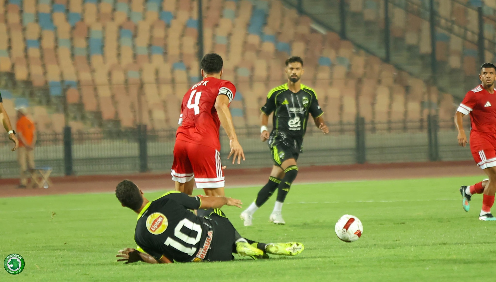 لقطات من تعادل الأهلي ومودرن سبورت في الجولة الأولى بدوري نايل