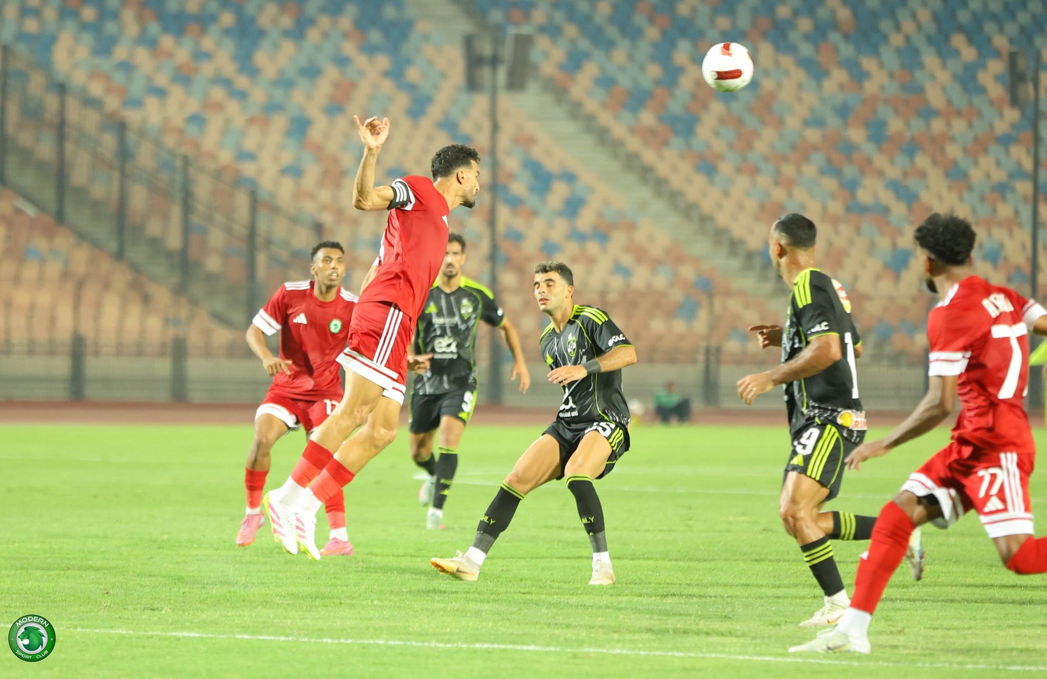 لقطات من تعادل الأهلي ومودرن سبورت في الجولة الأولى بدوري نايل