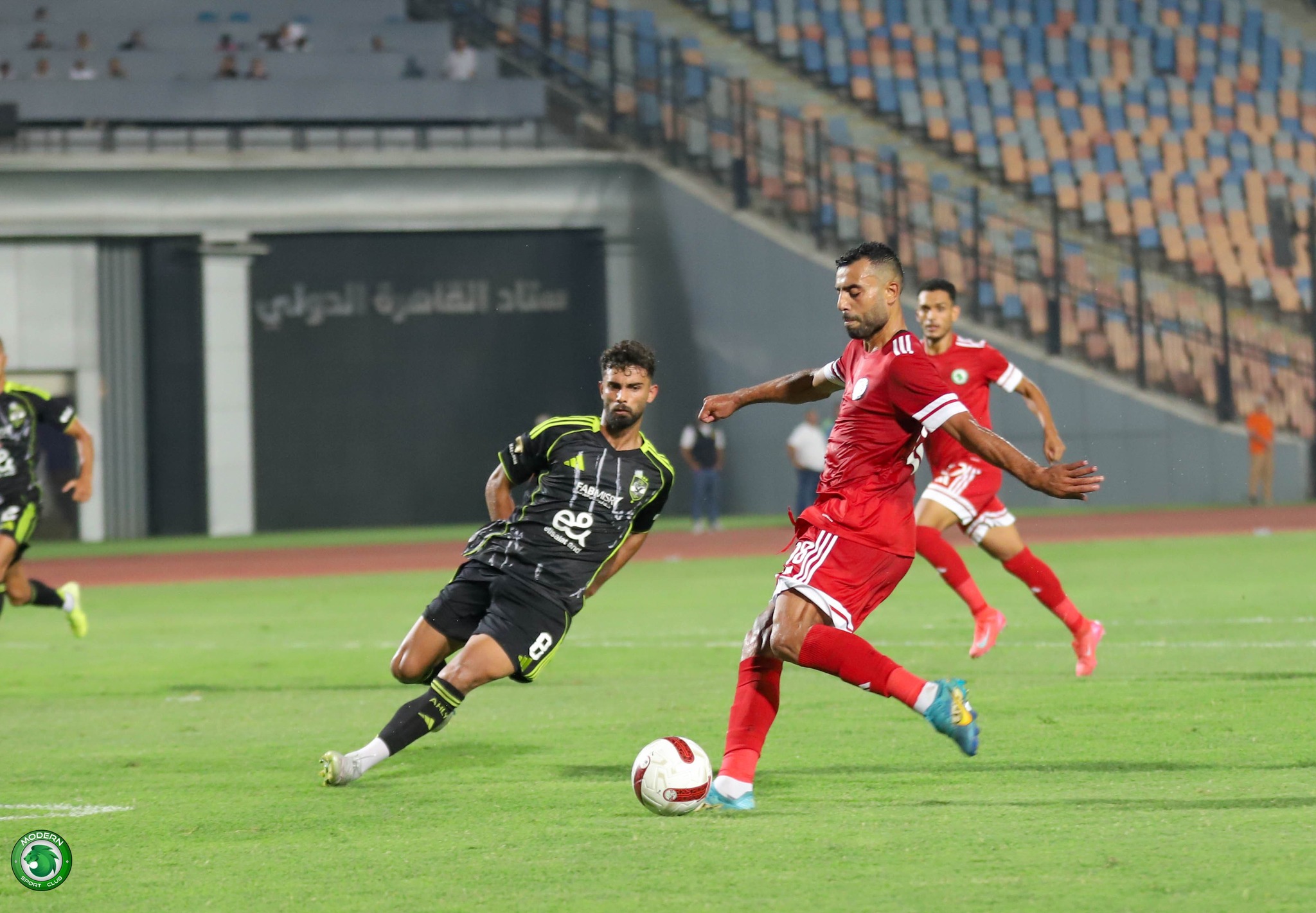 لقطات من تعادل الأهلي ومودرن سبورت في الجولة الأولى بدوري نايل