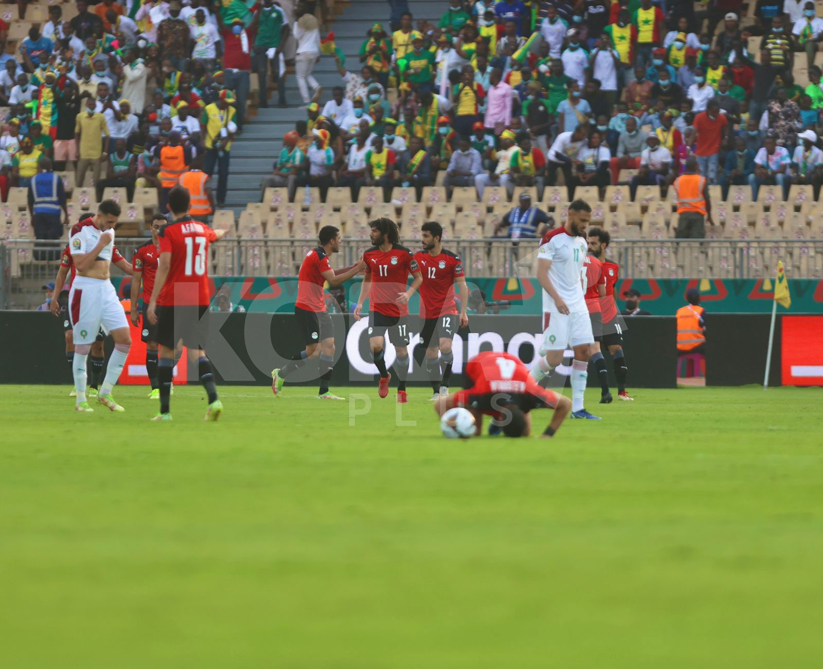 منتخب مصر إلى نصف نهائي كأس الأمم الأفريقية بعد الفوز على المغرب