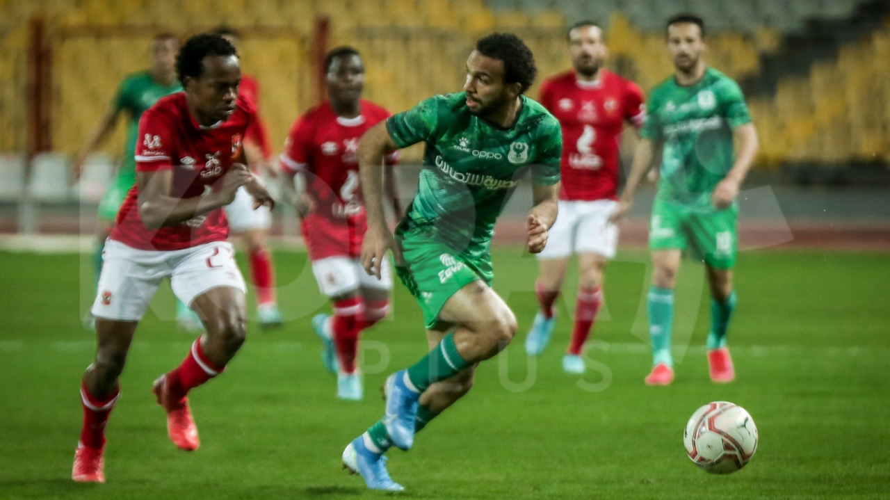 لقطات مثيرة من فوز المصري البورسعيدي على الأهلي في الدوري