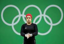 سارة سمير لاعبة منتخب مصر لرفع الأثقال