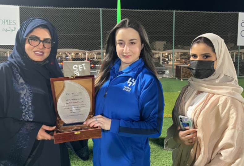 The Saudi Crescent includes a Lebanese doctor from the women’s soccer team