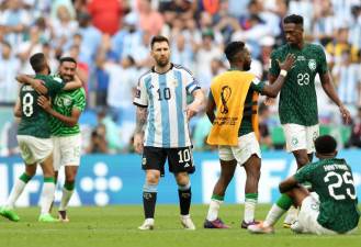 الأرجنتين والسعودية في كأس العالم 2022