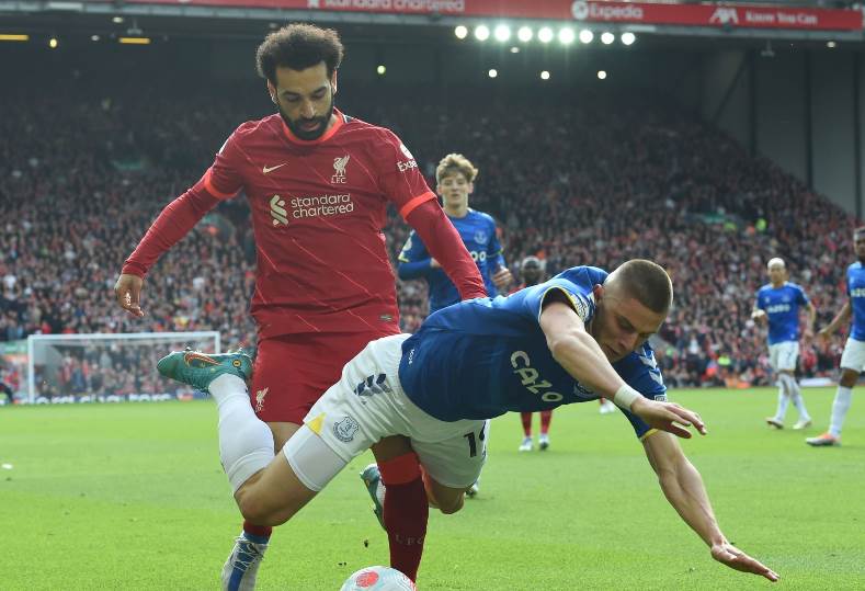 ليفربول وإيفرتون - محمد صلاح