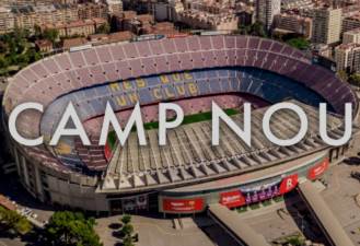 ملعب كامب نو الخاص ببرشلونة