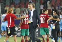 منتخب المغرب بعد الصعود إلى كأس العالم