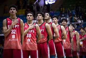 منتخب مصر لكرة السلة للشباب