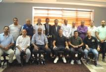 كلاتنبرج مع لجنة الحكام بالاتحاد المصري لكرة القدم