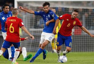 مباراة إيطاليا وإسبانيا