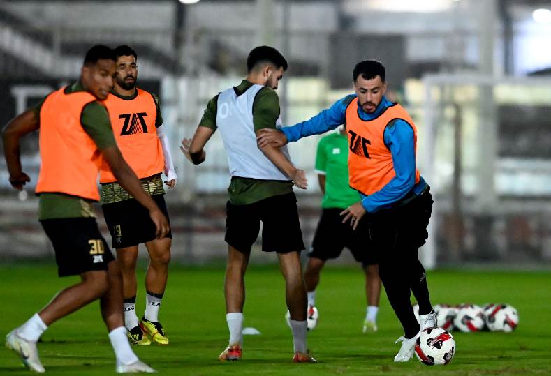 الملاعب سبورت : مران الزمالك | مشاركة شيكابالا وناصر ماهر في جزء من التدريبات وتأهيل الزناري