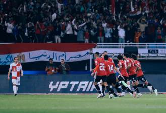 منتخب مصر أمام كرواتيا