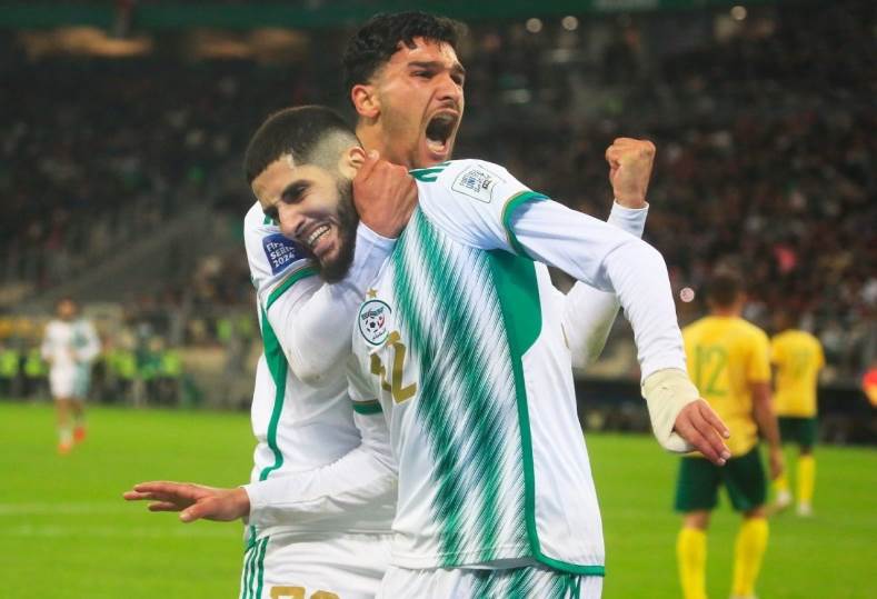 موعد مباراة الجزائر المقبلة أمام غينيا بعد التعادل مع جنوب إفريقيا - كورة بلس