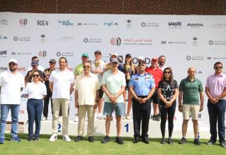تكريم الفائزين في بطولة الأردن للجولف