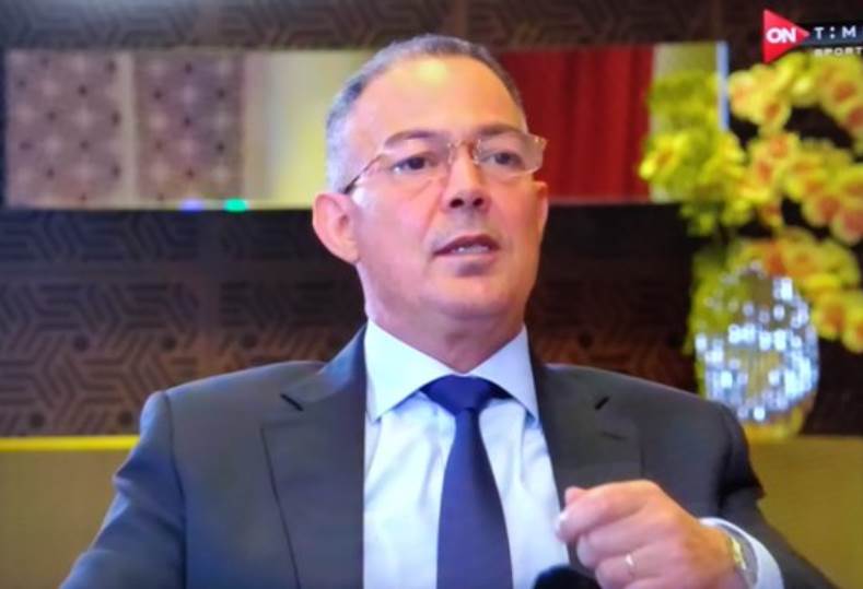 فوزي لقجع رئيس الاتحاد المغربي لكرة القدم