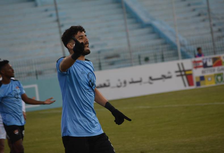 محمود علاء لاعب المحلة 