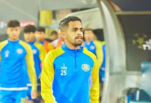 علي الملواني  لاعب الاسماعيلي 