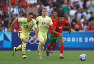 المغرب الأولمبي وإسبانيا