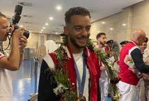 محمد السيد لاعب منتخب السلاح