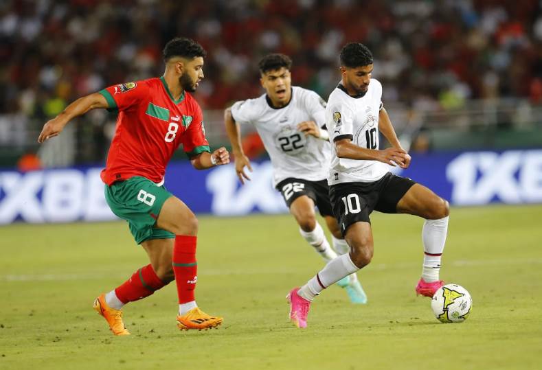 مباراة مصر والمغرب الأولمبي