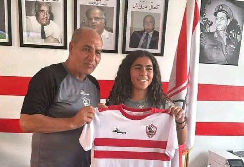 الصالح سبورت : كورة بلس ينشر عقد كنزي شريف مع نادي الزمالك