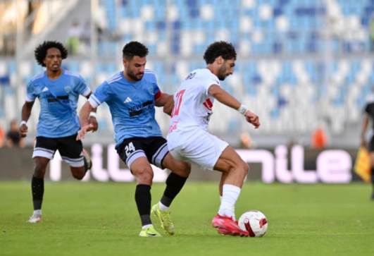 الزمالك ضد غزل المحلة