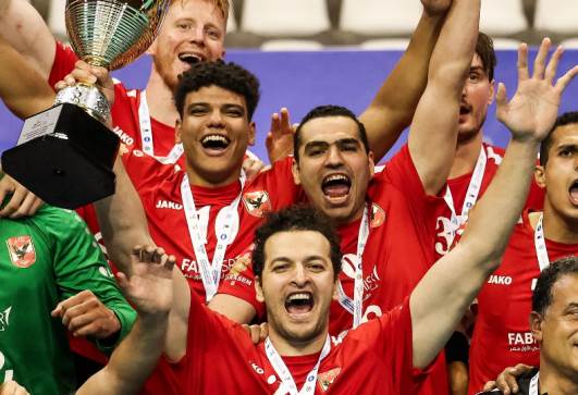 الاهلى بطلا لبطولة افريقيا لليد