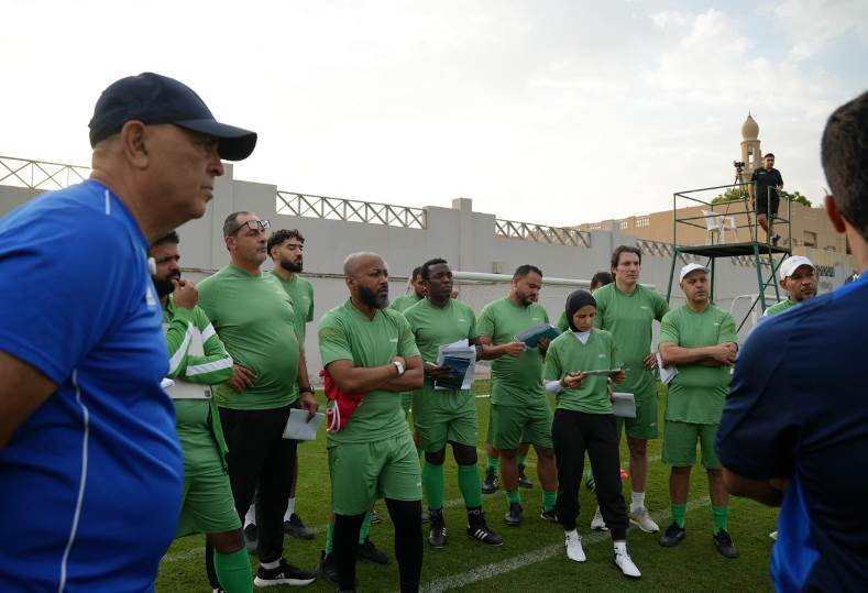 أمال فؤاد خلال مشاركتها في دورة المحاضرين