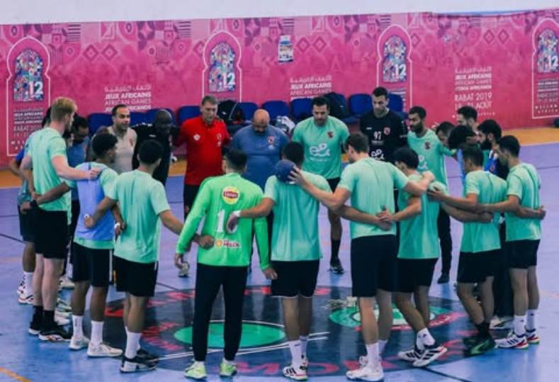 فريق رجال يد الاهلى