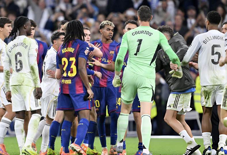 ريال مدريد وبرشلونة