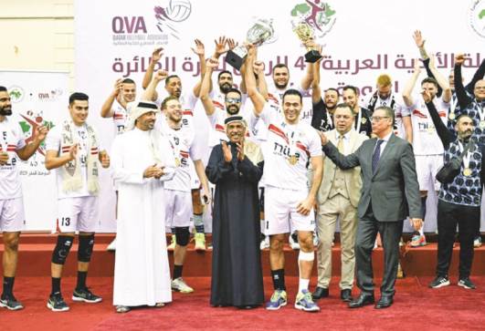 الزمالك بطل البطولة العربية
